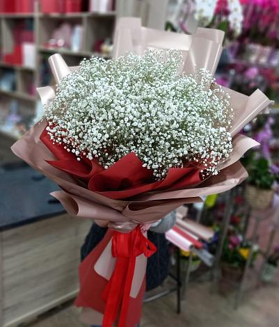 Букет цветов из: Гипсофила в Ксеньевке