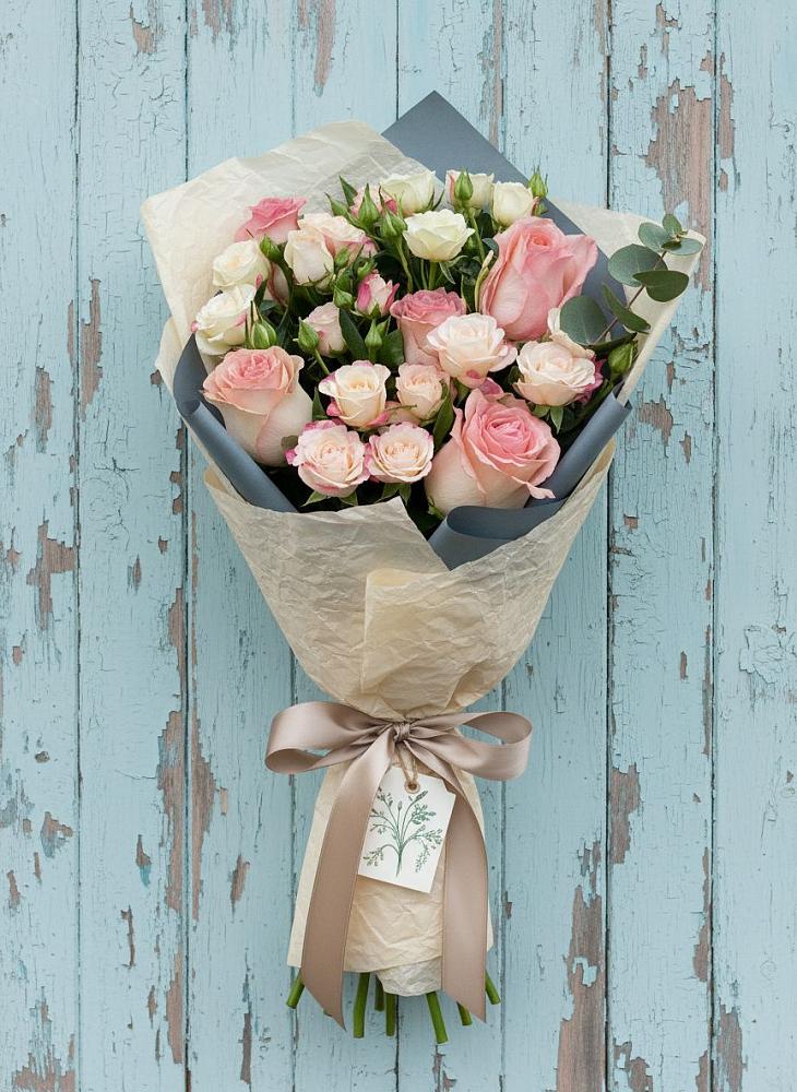 Букет цветов из: Розы в Ксеньевке