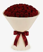 Букет 101 Бордовая роза Блэк Бакарра в Ксеньевке