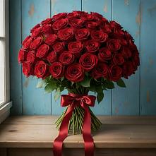 Букет Красные розы Блэк Меджик в Ксеньевке