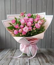 Букет Розовый кустик в Ксеньевке