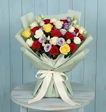 Букет цветов из:  Розы в Ксеньевке
