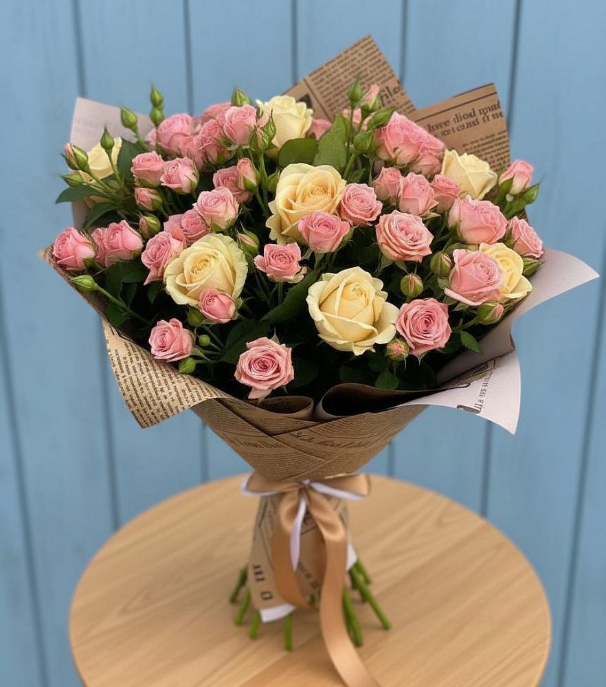 Букет цветов из: Розы в Ксеньевке