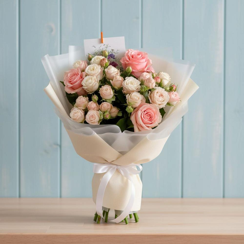 Букет цветов из: Розы в Ксеньевке