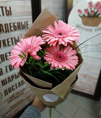 Букет цветов из: Герберы в Ксеньевке