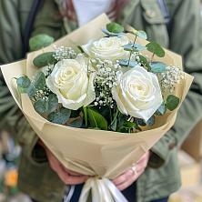 Букет Нежные грёзы в Ксеньевке Букет цветов из: Розы в Ксеньевке