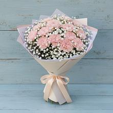 Букет цветов из:  Гвоздики в Ксеньевке