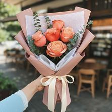 Букет цветов из:  Розы в Ксеньевке
