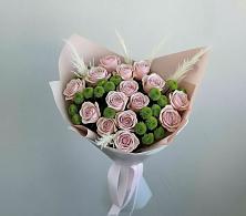 Букет цветов из:  Розы и Хризантемы в Ксеньевке