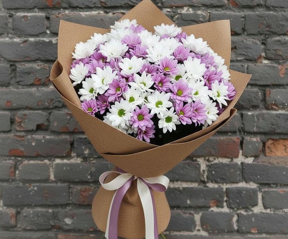 Букет цветов из: Хризантемы в Ксеньевке