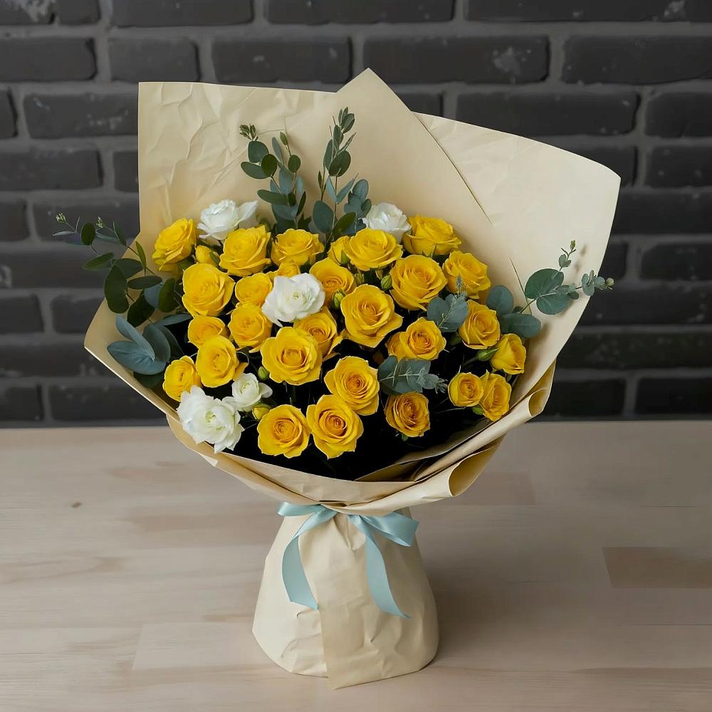 Букет цветов из: Розы в Ксеньевке