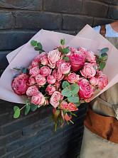 Букет розы в пальмах в Ксеньевке Букет цветов из: Розы в Ксеньевке