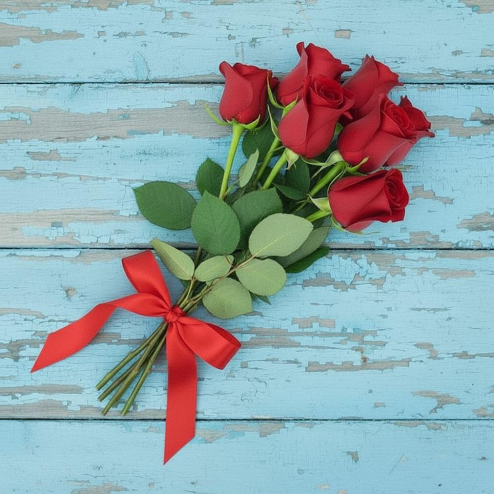 Букет Красные розы в Ксеньевке