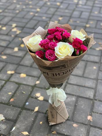 Букет цветов из: Розы в Ксеньевке