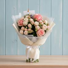 Букет цветов из:  Розы в Ксеньевке
